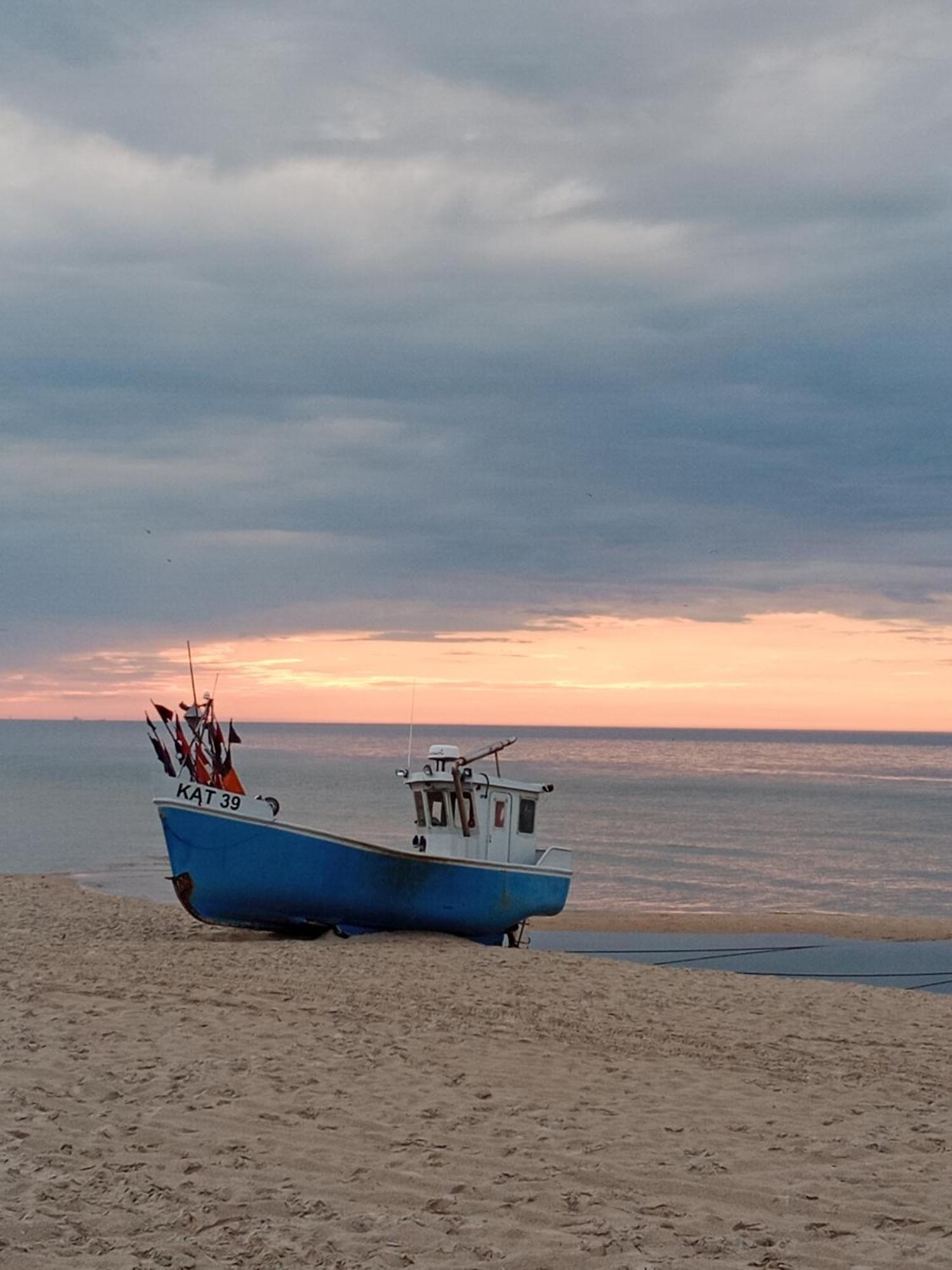 Pokoje Goscinne Sloneczko Kąty Rybackie Buitenkant foto